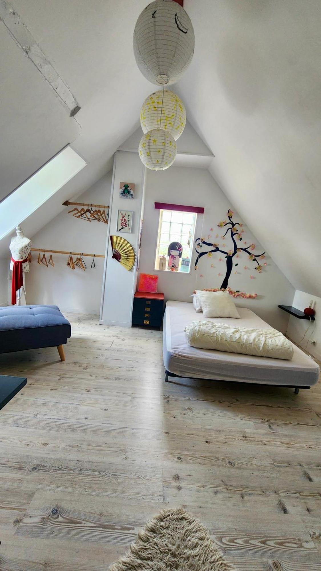 La Petite Maison En Bois Bleue Quiberville Eksteriør billede