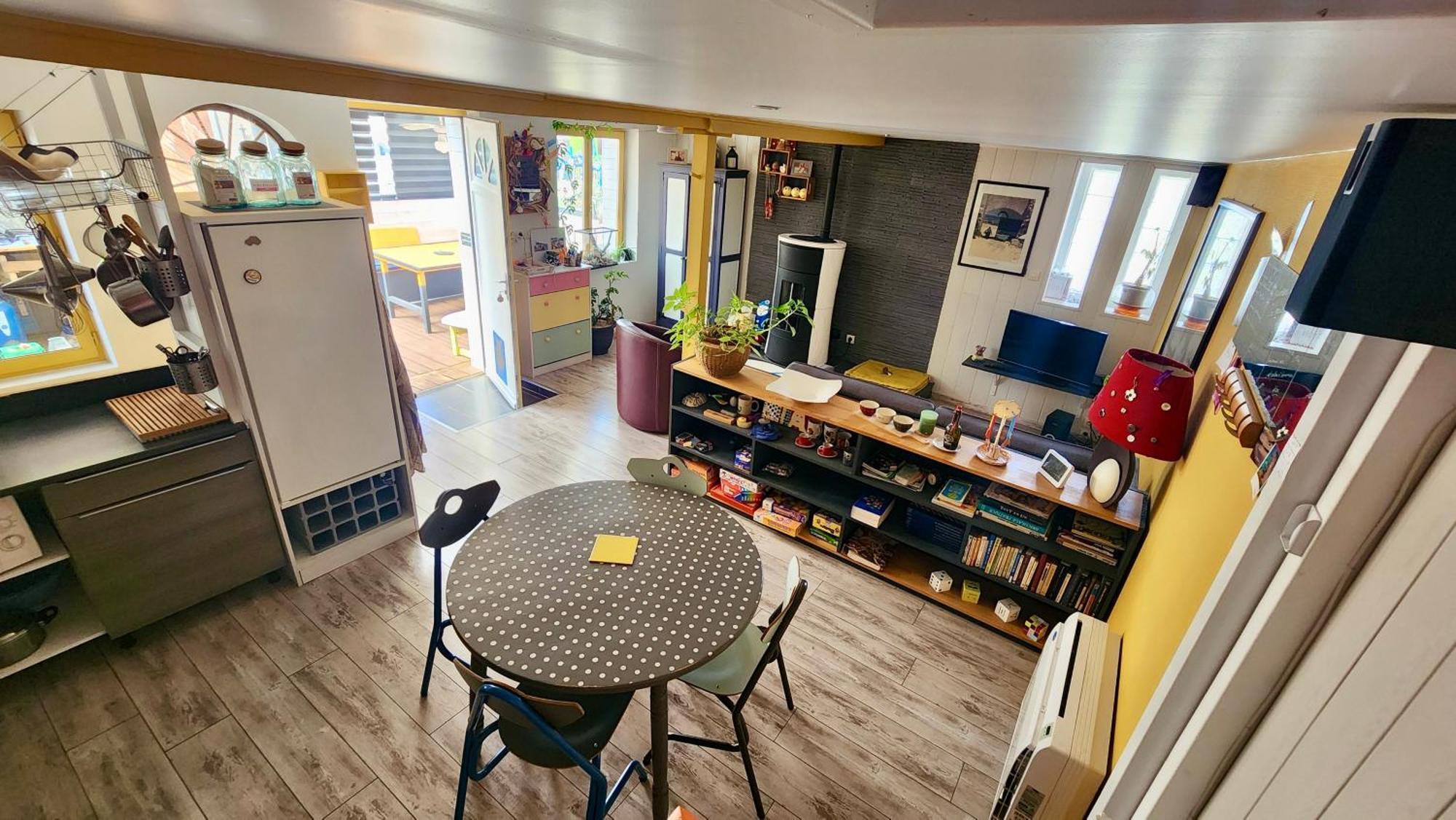La Petite Maison En Bois Bleue Quiberville Eksteriør billede